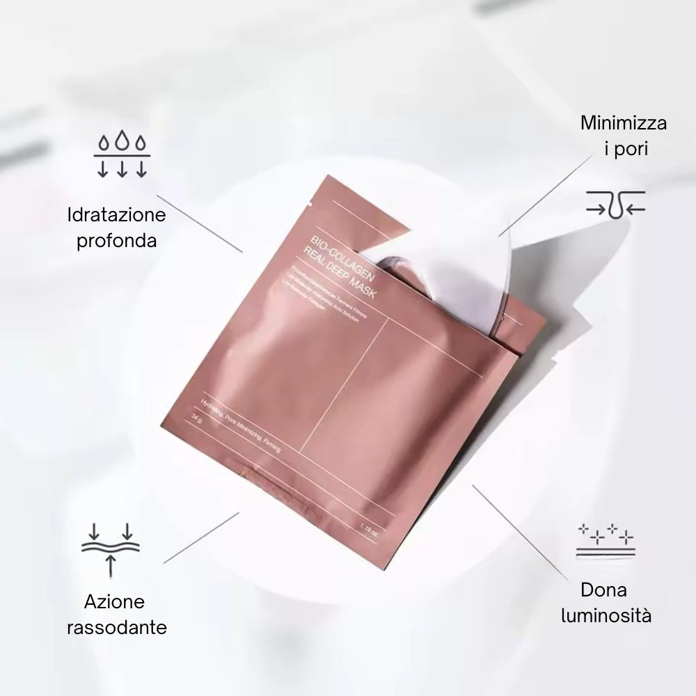 Maschera Bio-Collagene in Gel Idratazione profonda