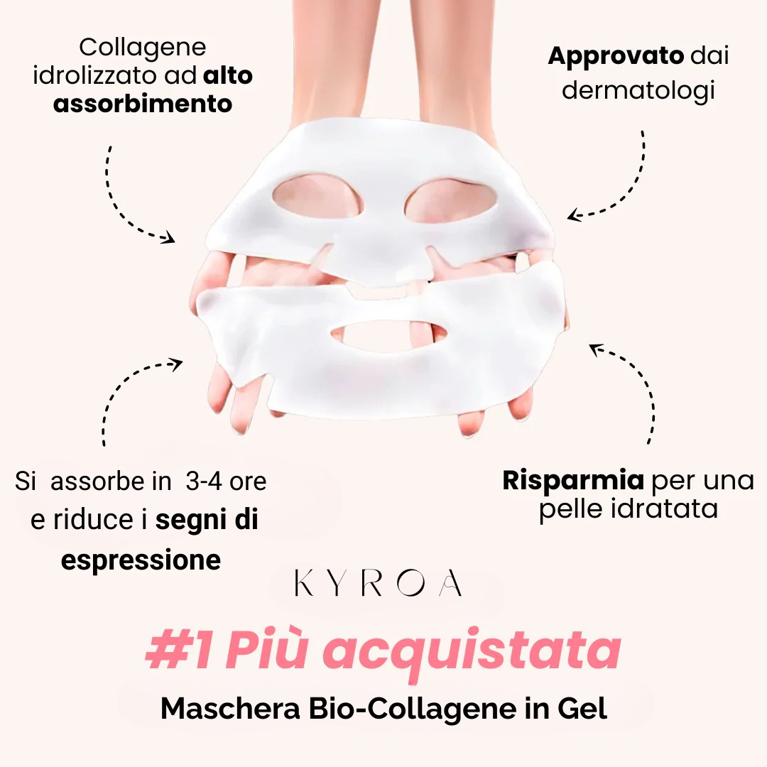Maschera Bio-Collagene in Gel Idratazione profonda